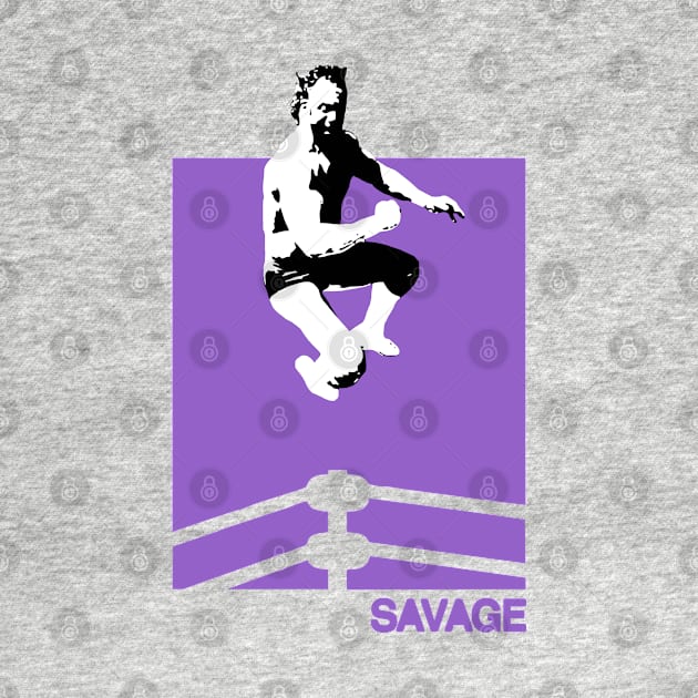 SAVAGE TOP ROPE by YourLuckyTee